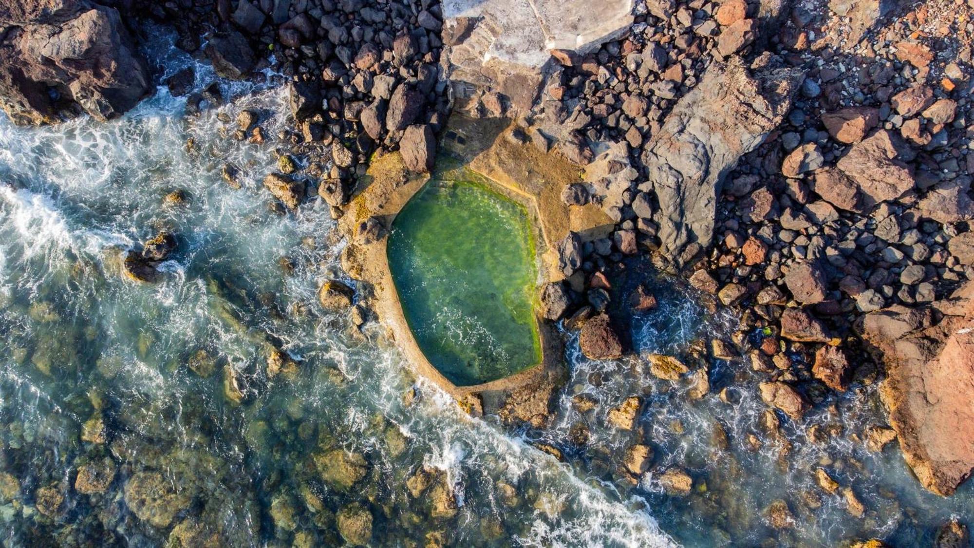 Mosteiros Natural Pool House Villa Exterior foto